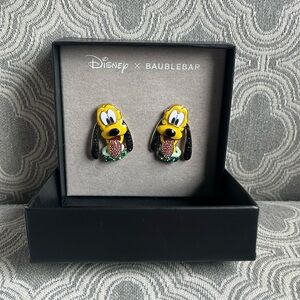 NIB Disney x Baublebar Pluto Earrings